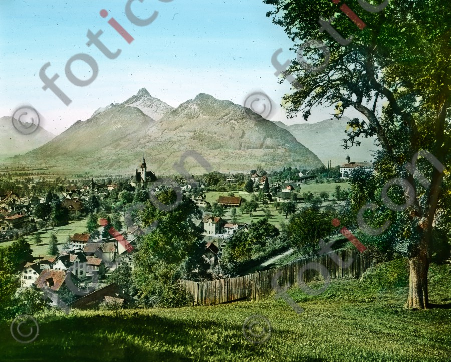 Schwyz | Schwyz - Foto foticon-simon-021-024.jpg | foticon.de - Bilddatenbank für Motive aus Geschichte und Kultur